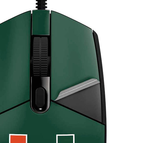 University of Miami The U G203 Prodigy RGB Wired Gaming Mouse Skin